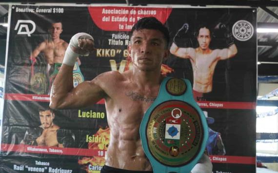 El Luis "Kiko" Guzmán listo para enfrentar a Sergio "Kid" Orozco