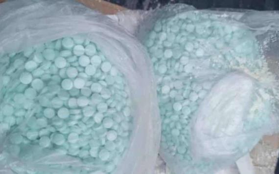 Golpe al narco... FGR destruye 4 millones de pastillas de fentanilo