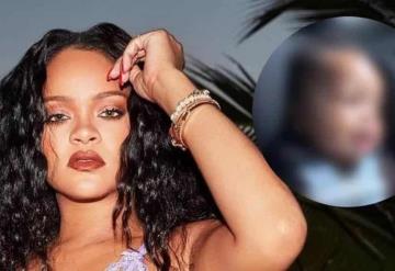 Rihanna muestra el rostro de su bebé por primera vez en adorable TikTok