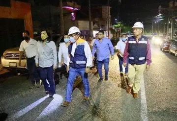 La alcaldesa de Centro Yolanda Osuna, realizo supervisión obras públicas en distintos puntos de la ciudad