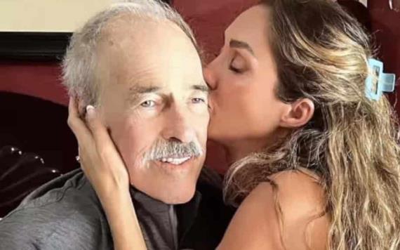 Anahí hace visita sorpresa a Andrés García; estoy siempre para ti