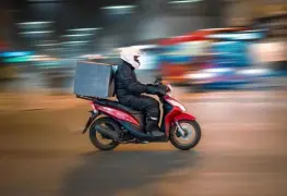 Repartidor de comida revela cuánto dinero gana