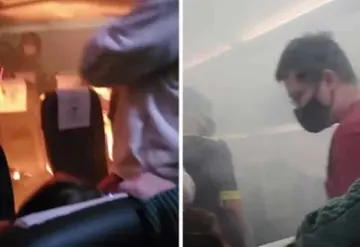 Cargador explota y provoca incendio en avión, previo al despegue con destino a Singapur