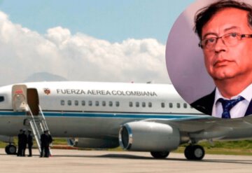 Rayo impacta avión donde viajaba el presidente de Colombia, Gustavo Petro