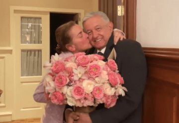 AMLO da regalo amoroso a Beatriz Gutiérrez Müller por su cumpleaños