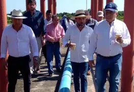 Titular de CEAS Jonuta, Armando Padilla supervisa trabajos de la Planta Potabilizadora