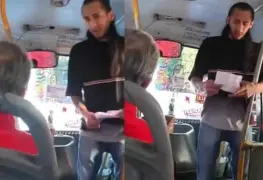 Es mi primer día: Asaltante se pone nervioso durante atraco y lo regañan 