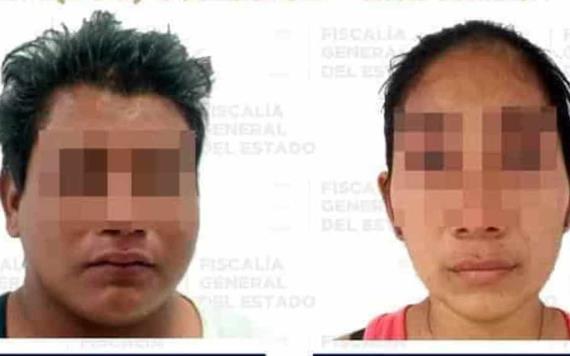 FGE asegura a tres hombres y una mujer; los operativos se realizaron en Centro