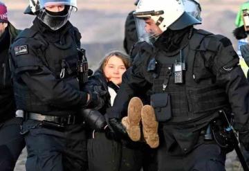 Detienen a la activista Greta Thunberg en plena protesta en una mina de carbón