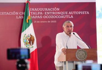 Listo el puente vehicular de Quintín Arauz, perteneciente al municipio de Centla