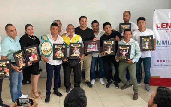 Se llevó a cabo con éxito la premiación de Lo Mejor del Boxeo Tabasqueño 2022