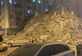 Así se vivió el terremoto de magnitud 7.8 que se registró en Turquía