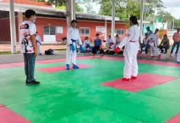 La nueva mesa directiva de la Asociación Tabasqueña de Karate inició su nuevo periodo con una clínica de arbitraje