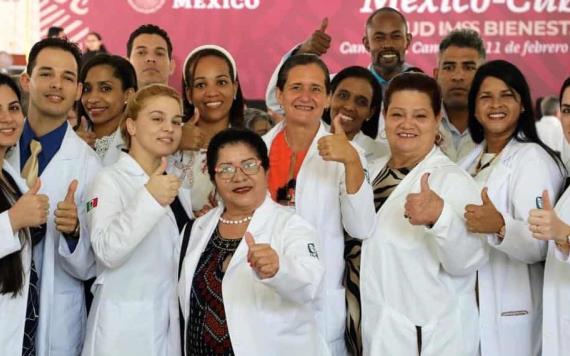 Gobierno de México reconoce solidaridad del presidente de Cuba por envío de médicos especialistas