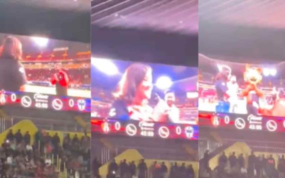 Aficionado del Atlas pide matrimonio en el Estadio Jalisco y es rechazado