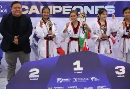 Con tres bronces finalizó la delegación tabasqueña de taekwondo en el Campeonato Nacional Cadetes e Infantil G-3