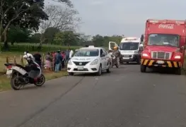 Imprudente conductor arrolla a una menor de 10 años y a su padre