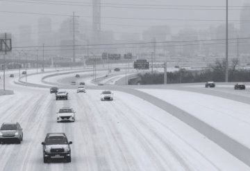 Frente frío Núm. 34 y la  Séptima Tormenta Invernal, se desplazarán sobre Texas, E.U.A