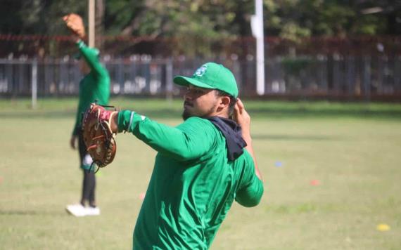 Luchar por debutar este año con Olmecas de Tabasco es la misión del pitcher tenosiquense Samuel Gómez