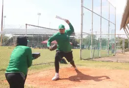 Los lanzadores de Olmecas de Tabasco Rubén Molina y Samuel Gómez mostraron un progreso significativo en su rehabilitación