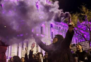 Así se vivió la marcha del 8M en Madrid; movimiento salió dividido