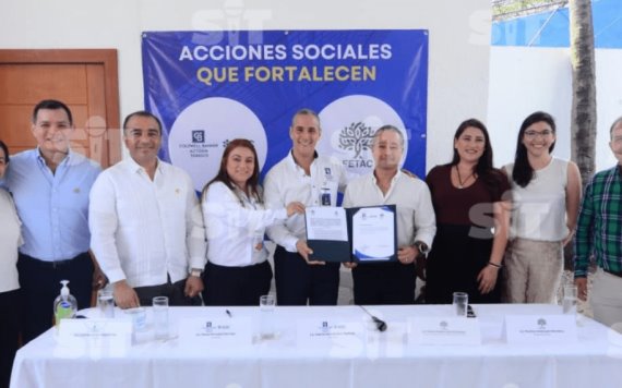 Firman convenio para el ámbito de ayuda social