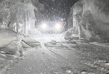 Muere adulta mayor congelada tras históricas nevadas en California