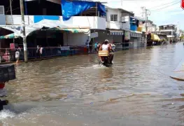 Causa estragos aguacero en Paraíso