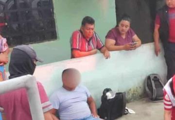 Balean a un hombre frente a sus hijos