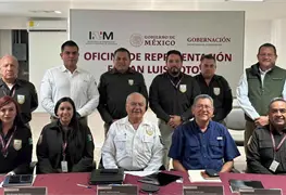 Acuerdan INM, Ferromex y Ferrosur acciones de coordinaci&oacute;n a favor de personas migrantes