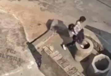 Video: Niña de 7 años arroja a un pozo a un menor de 4 en China