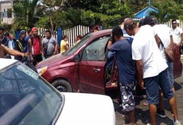 ´Guaruras´ son baleados en Comalcalco