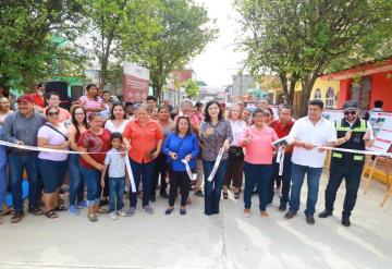 Inaugura Yolanda Osuna calles rehabilitadas en Centro