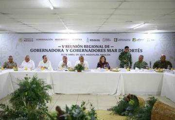 Participa secretario de Gobernación en encuentro con gobernadores de la Alianza Mar de Cortés