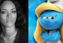 Rihanna será Pitufina en live action de Los Pitufos