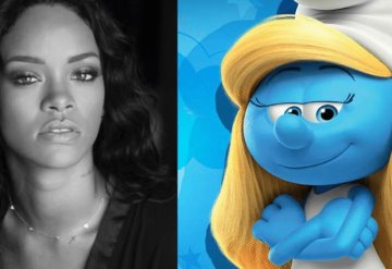 Rihanna será Pitufina en live action de Los Pitufos