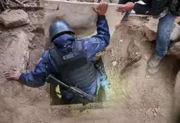 Estos son los altares que localizaron en túnel de huachicol en Hidalgo