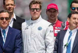 Brad Pitt debutará en la Fórmula 1 en el GP de Gran Bretaña