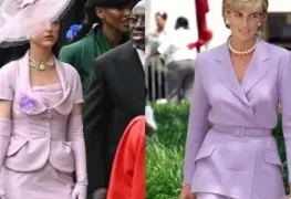 Katy Perry es comparada con Lady Di por usar un look similar en la coronación de Carlos III