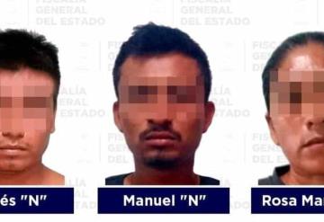 Detiene FGE a distintos sujetos por diversos delitos