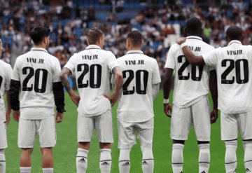 Vinicius Jr. recibe apoyo del Real Madrid y el Santiago Bernabéu: Somos todos, basta ya