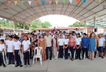 Realizan Feria Jugando y Aprendiendo 2023 en escuela de Comalcalco