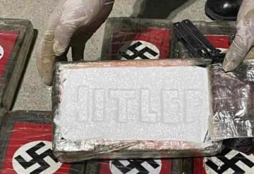 Perú incauta 58 kilos de cocaína destinada a Bélgica con símbolos nazis