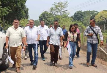 Ponen en marcha construcción de importante puente en la ranchería Pino Suárez en Comalcalco