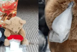 Aseguran narco peluches con presunto cristal