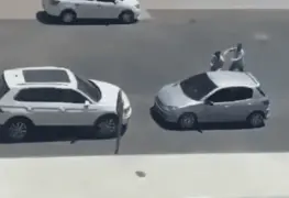 Video: Hombre mata a su expareja y a su exsuegro en plena calle, tras perder la custodia de su bebé