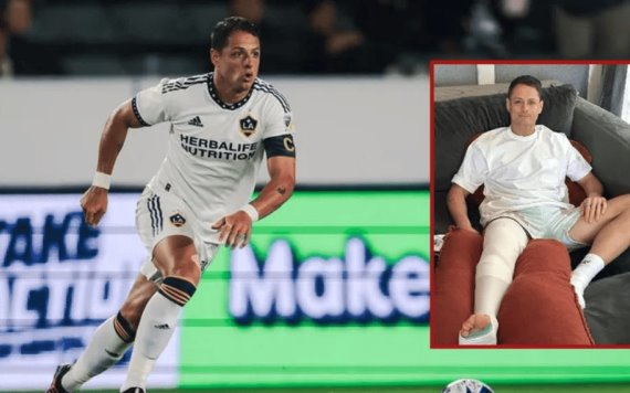 Chicharito Hernández fue operado con éxito de la rodilla derecha