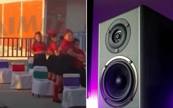 Maestra SORPRENDE con comprometedor audio en graduación de kínder; te quiero chupar... | VIDEO