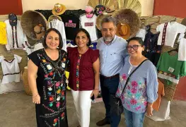 Encabeza la diputada Lorena Méndez graduación de la 5ta generación del Taller de Tiras Bordadas en Comalcalco