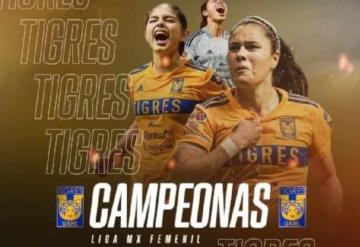 Tigres conquistan la Liga MX Femenil